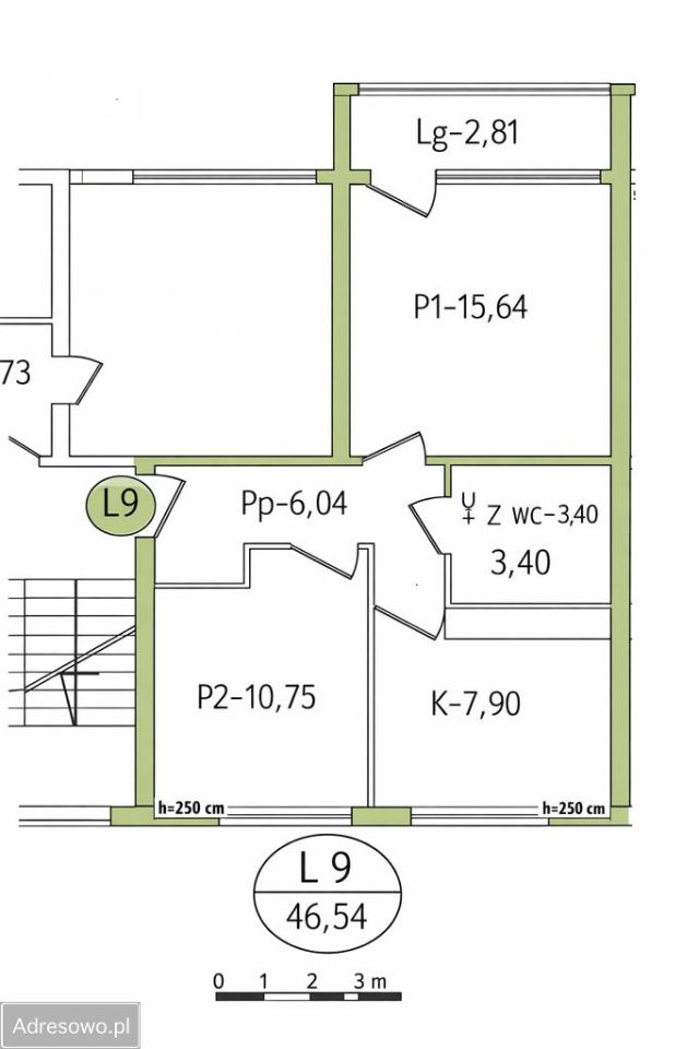 Mieszkanie 2-pokojowe Miastko, ul. gen. Wybickiego. Zdjęcie 15