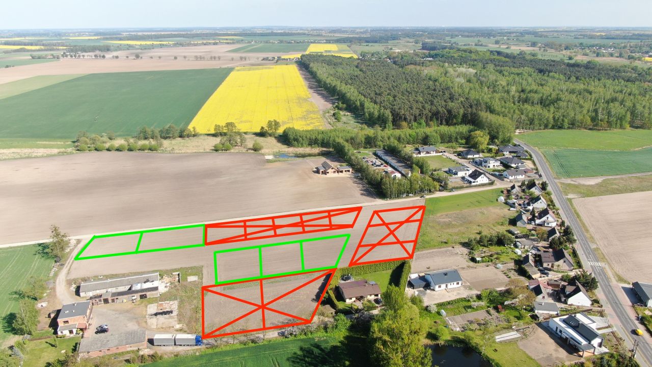 Działka budowlana Kępa, ul. Jeżynowa. Zdjęcie 2