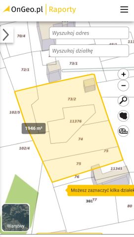 Działka budowlana Brzuchacze. Zdjęcie 1