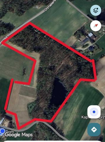 Działka rolna Brodnica Górna Szklana Huta, Chmieleńska. Zdjęcie 1