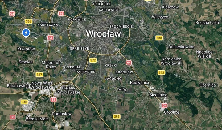 Działka rod Wrocław Krzyki