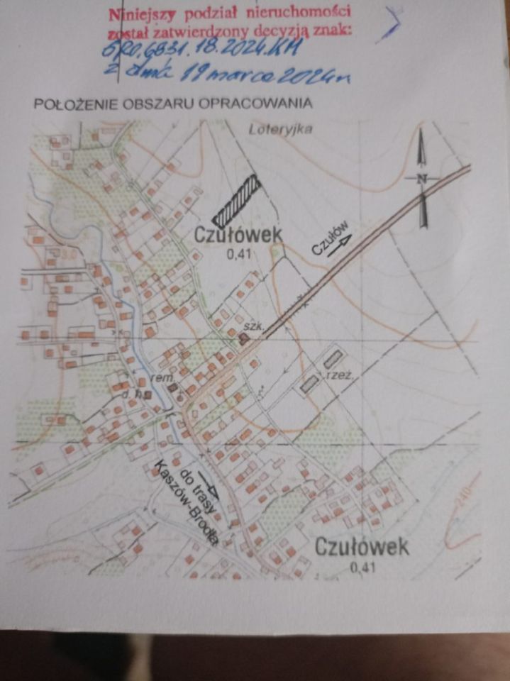 Działka budowlana Czułówek, ul. Za Szkołą. Zdjęcie 3
