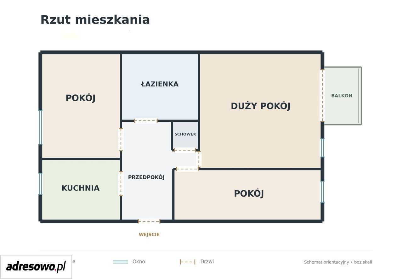Mieszkanie 3-pokojowe Pelplin, ul. Dworcowa. Zdjęcie 10