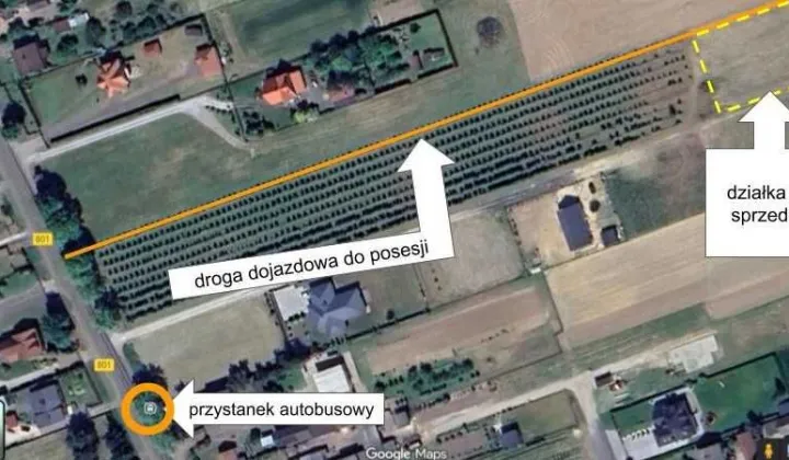 Działka rolno-budowlana Dziecinów