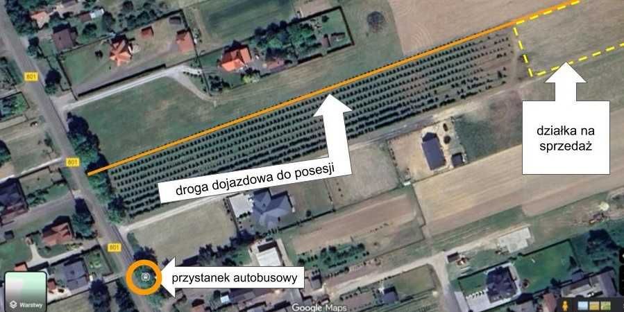 Działka rolno-budowlana Dziecinów