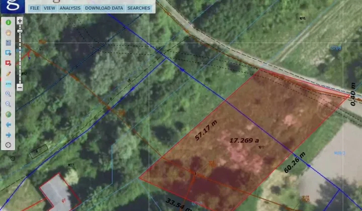 Działka budowlana Korzeniów