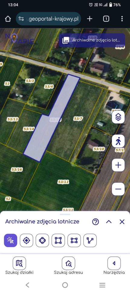 Działka rolno-budowlana Wodzin Majoracki. Zdjęcie 4