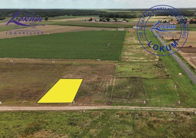 Działka budowlana Jezierzyce Kościelne. Zdjęcie 1