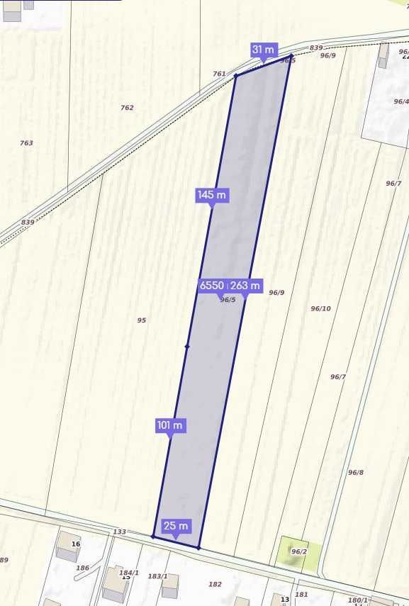 Działka rolno-budowlana Łopatki. Zdjęcie 3