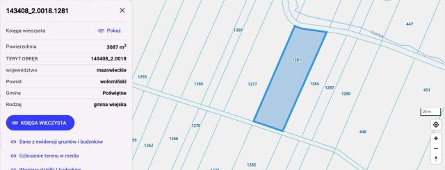 Działka rolno-budowlana Ręczaje Polskie. Zdjęcie 1