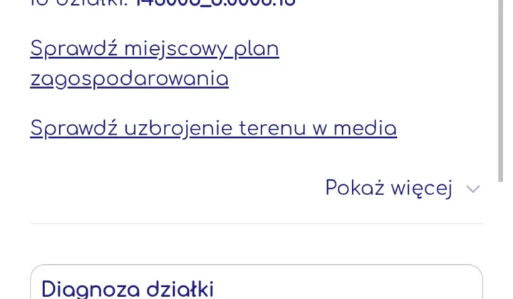 Działka rolna Krzcięcin