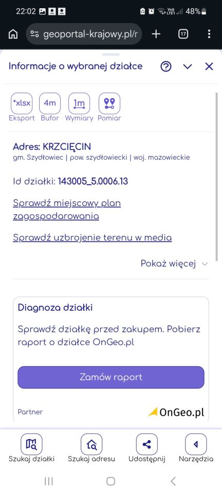 Działka rolna Krzcięcin. Zdjęcie 1