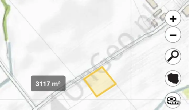 Działka rolno-budowlana Laski Wielkie