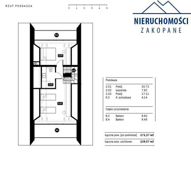 dom wolnostojący, 5 pokoi Zakopane Topory. Zdjęcie 9