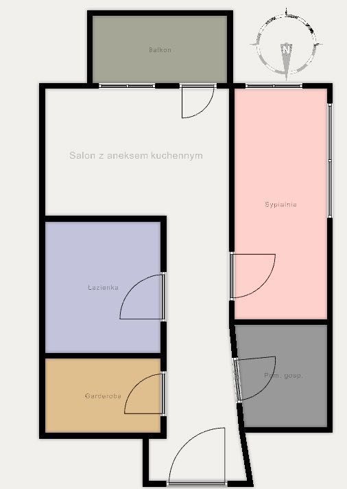 Mieszkanie 2-pokojowe Warszawa. Zdjęcie 3