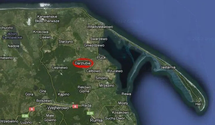 Działka budowlana Darzlubie, ul. Nowa