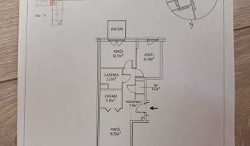 Mieszkanie 3-pokojowe Warszawa Marysin Wawerski, ul. Korkowa