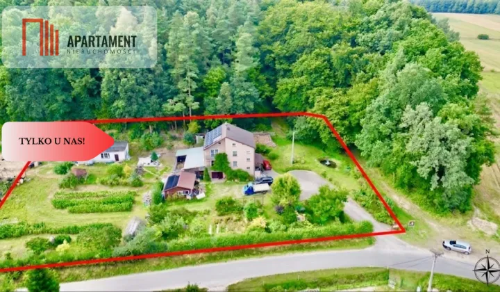 dom wolnostojący, 6 pokoi Chocielewko