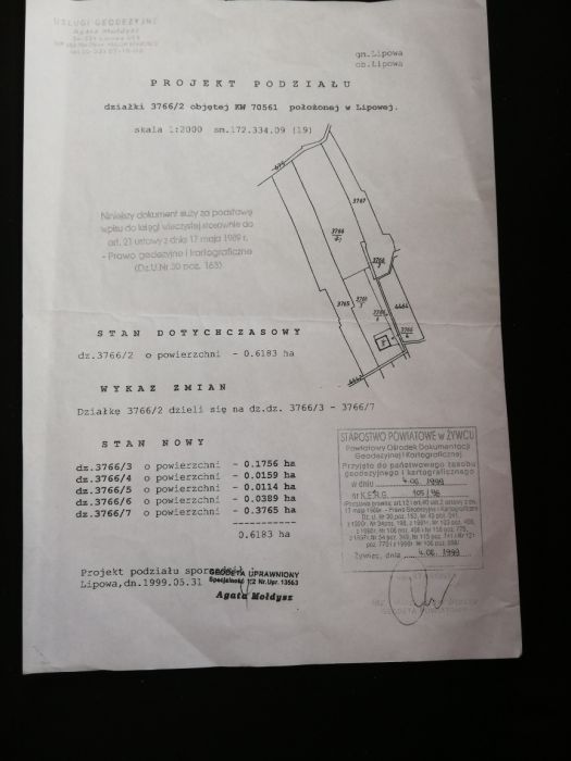 Działka rolna Lipowa. Zdjęcie 5