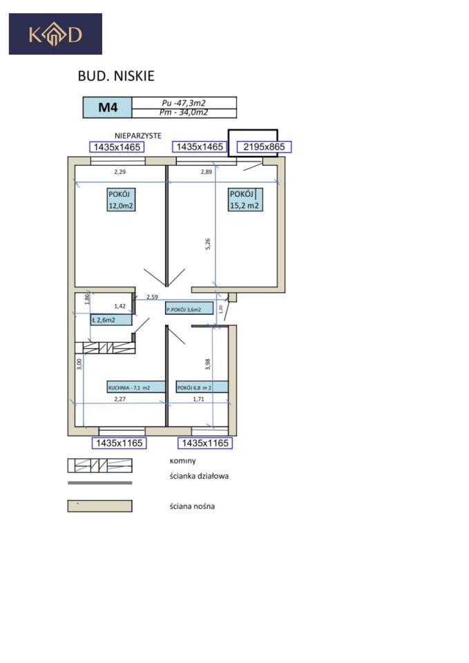 Mieszkanie 3-pokojowe Poznań Winogrady, os. Wichrowe Wzgórze. Zdjęcie 4