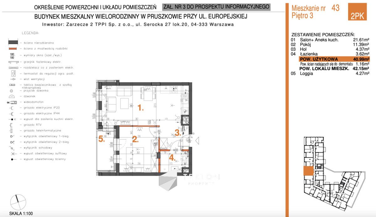 Mieszkanie 2-pokojowe Pruszków Żbików. Zdjęcie 4