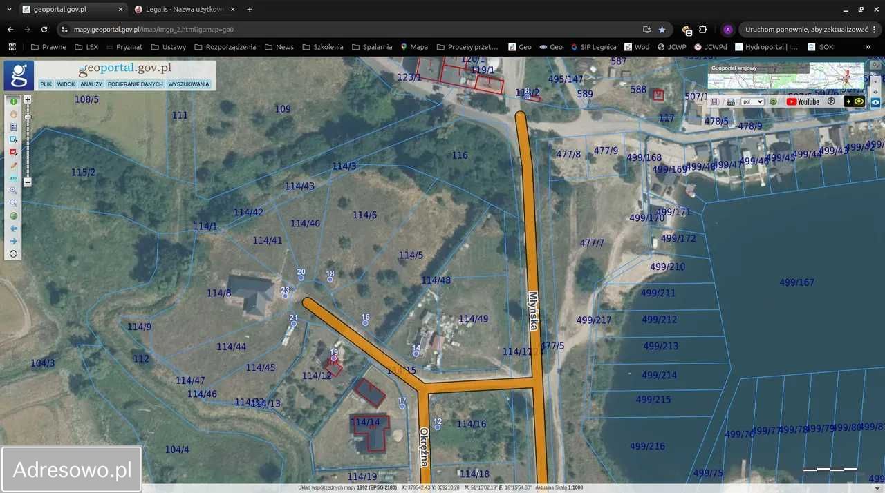 Działka budowlana Spalona, ul. Okrężna. Zdjęcie 1
