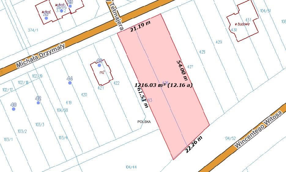 Działka budowlana Zamość, ul. Michała Drzymały. Zdjęcie 2