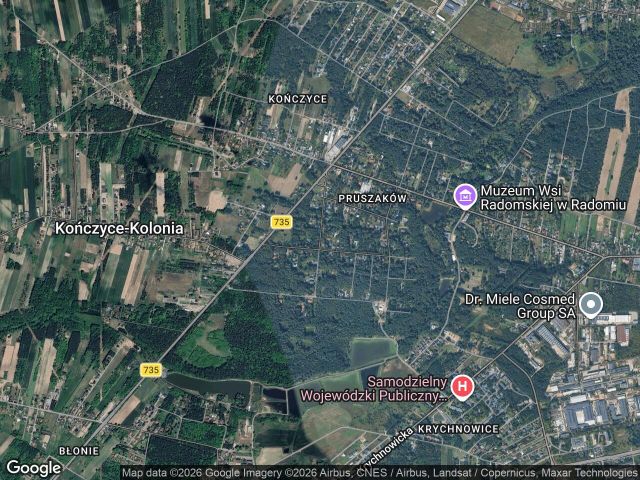 Działka budowlana Radom Pruszaków, ul. Karola Szymanowskiego. Zdjęcie 1