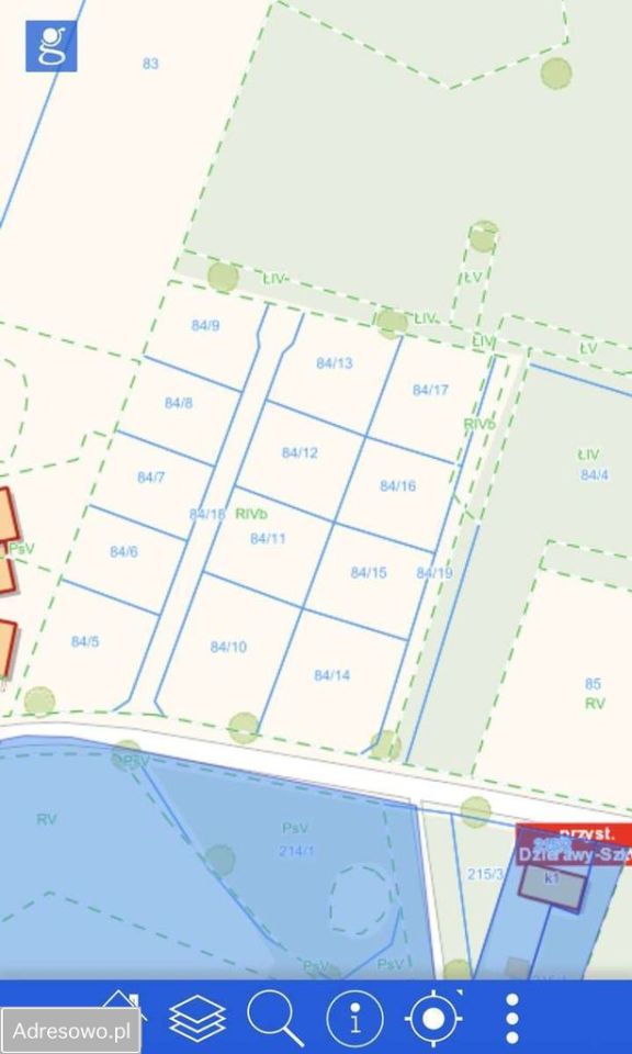 Działka budowlana Dzierawy. Zdjęcie 4