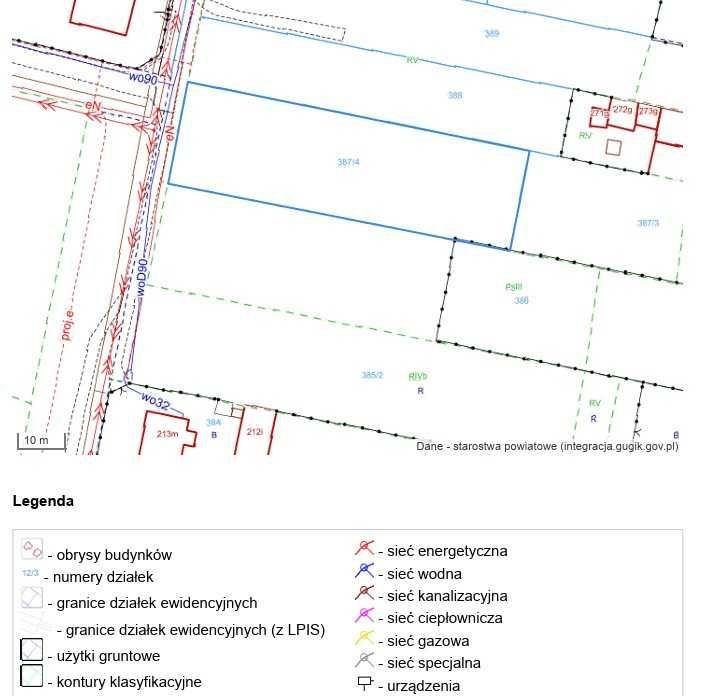 Działka budowlana Dąbrówka Górna. Zdjęcie 3