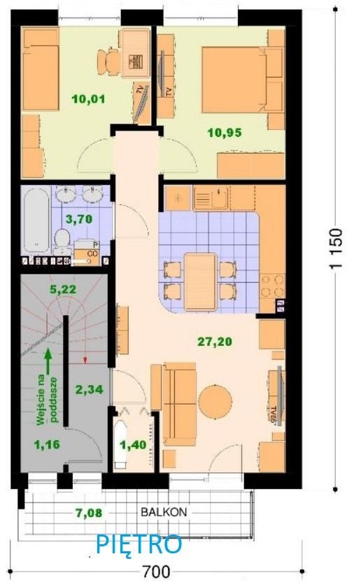 dom wolnostojący, 8 pokoi Sulechów, ul. Łączna. Zdjęcie 14