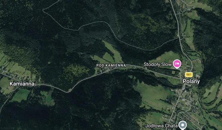 Działka rolno-budowlana Polany Pod Kamienną