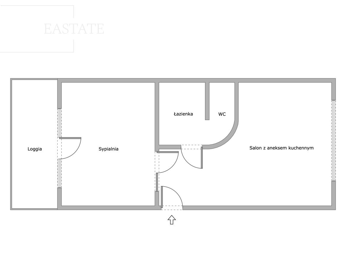 Mieszkanie 2-pokojowe Warszawa Mokotów, ul. Domaniewska. Zdjęcie 23