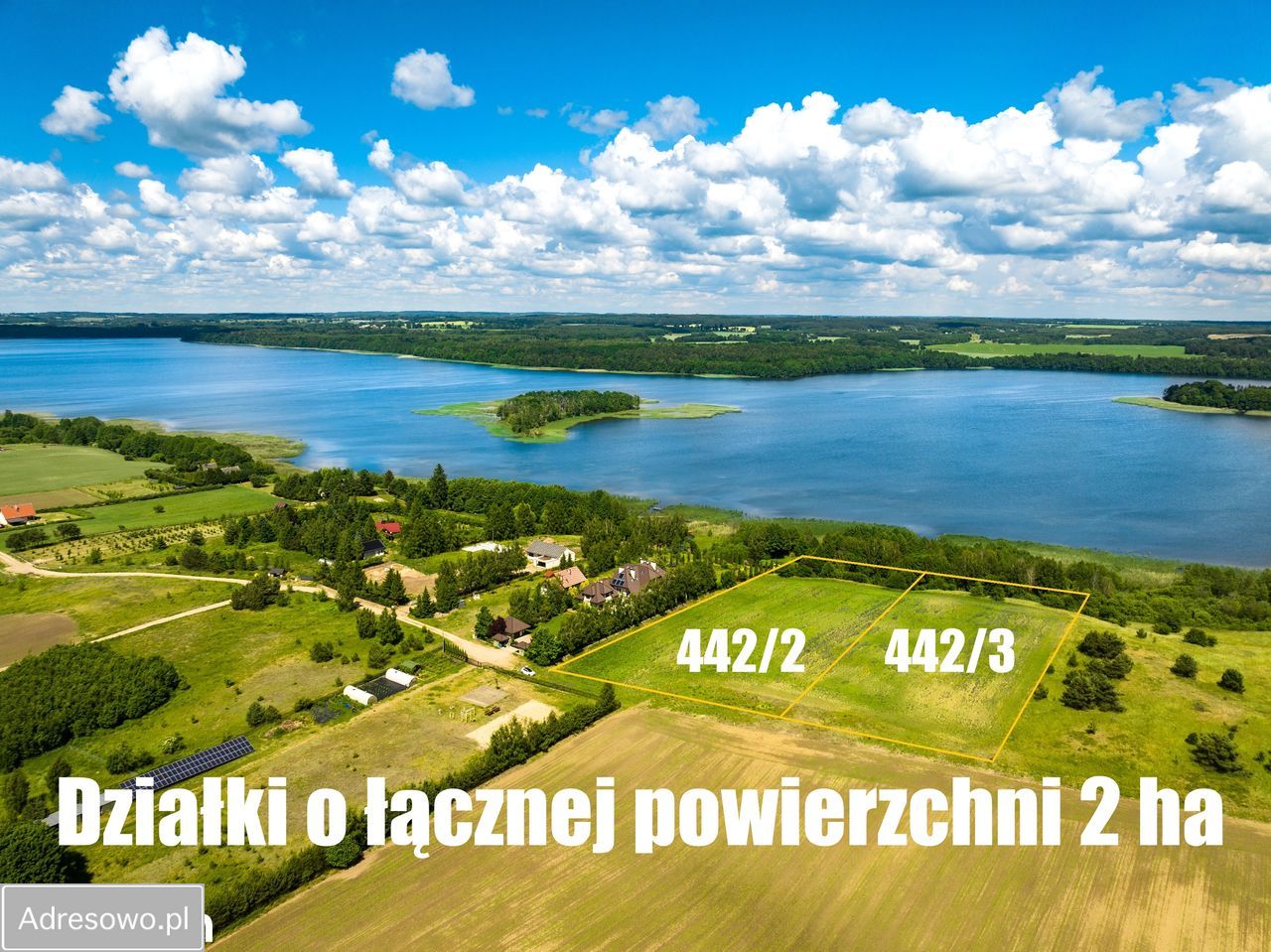 Działka budowlana Dąbrówno, ul. Dębowa. Zdjęcie 2