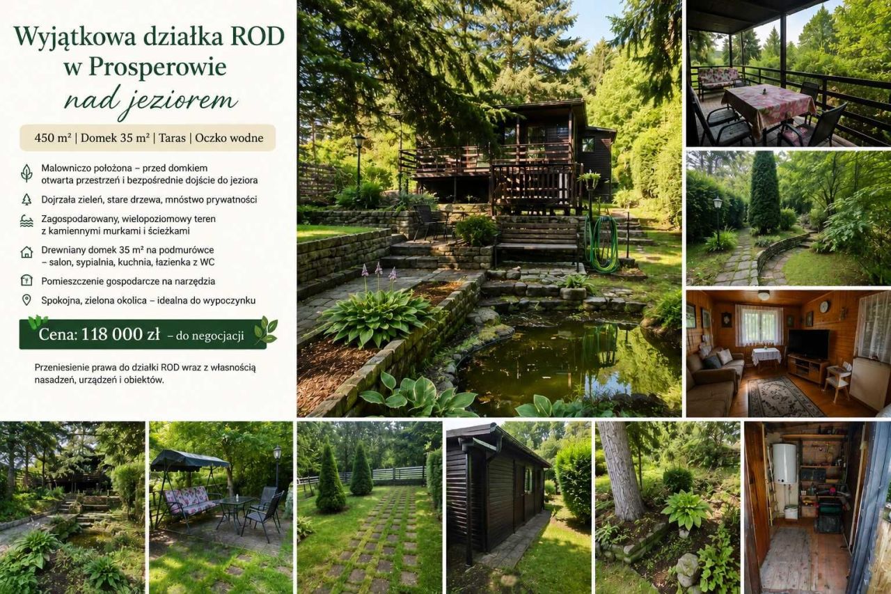 Działka rod Prosperowo. Zdjęcie 3
