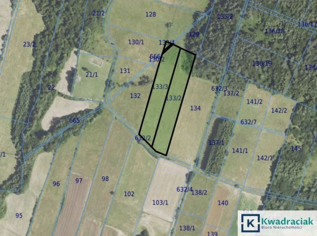 Działka rolna Brzezowa. Zdjęcie 1