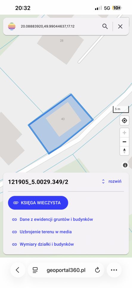 Działka budowlana Zabawa, Zabawa. Zdjęcie 2