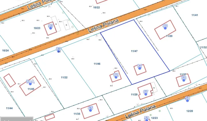 Działka rekreacyjna Dominikowo, ul. Leśna Polana
