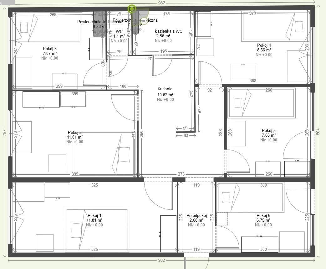 Mieszkanie 5-pokojowe Wrocław Krzyki, ul. Przyjaźni. Zdjęcie 11