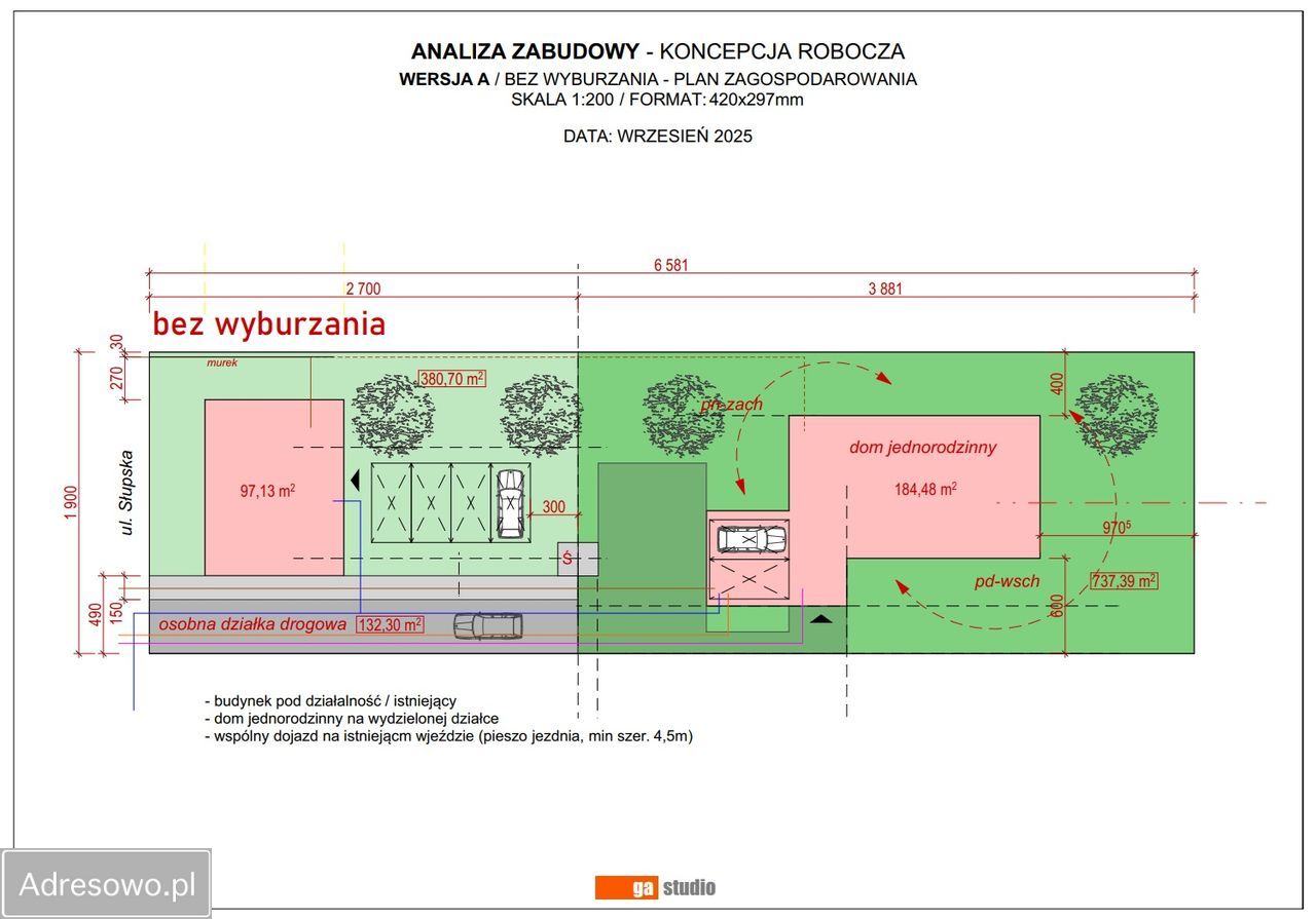 dom wolnostojący, 3 pokoje Poznań Krzyżowniki, ul. Słupska. Zdjęcie 12