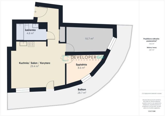 Mieszkanie 3-pokojowe Białystok, ul. Kręta. Zdjęcie 18