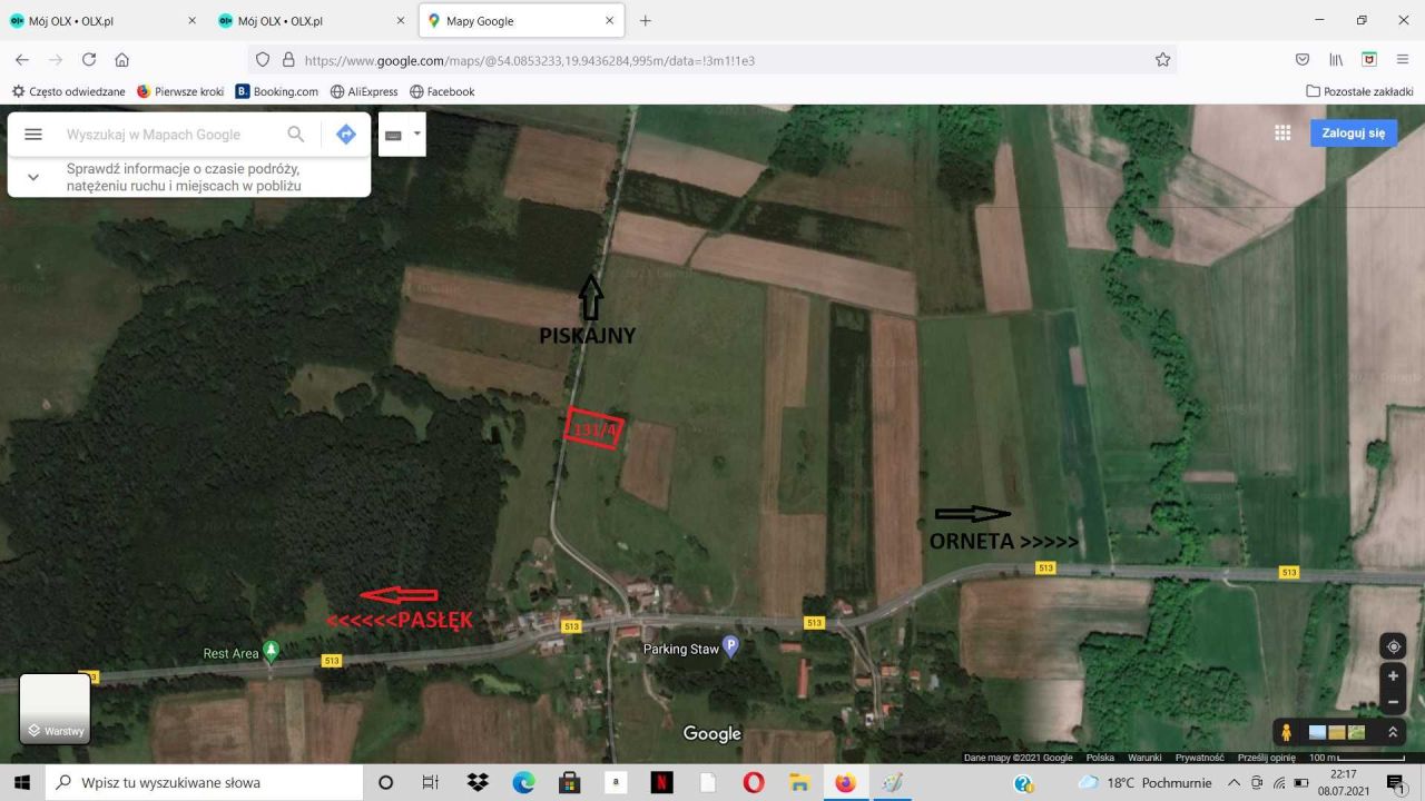 Działka rekreacyjna Swędkowo. Zdjęcie 2