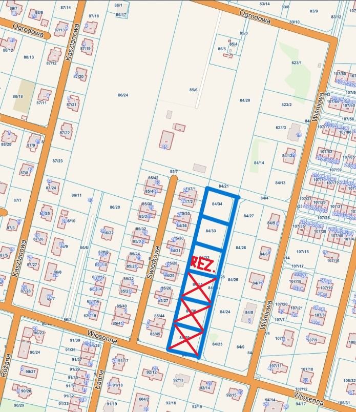 Działka budowlana Kiełczów, ul. Wiosenna. Zdjęcie 3