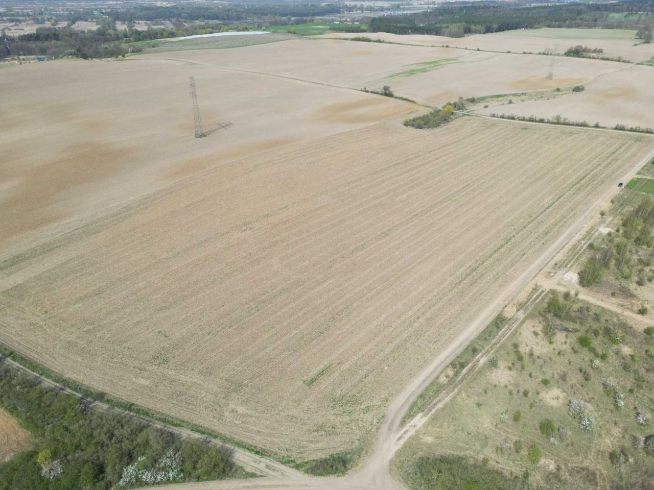 Działka budowlana Stare Brynki. Zdjęcie 1