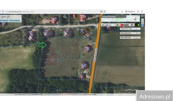 Działka budowlana Błędowo