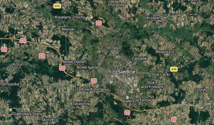 Działka budowlana Siedlce Piaski Zamiejskie, ul. Piaskowa