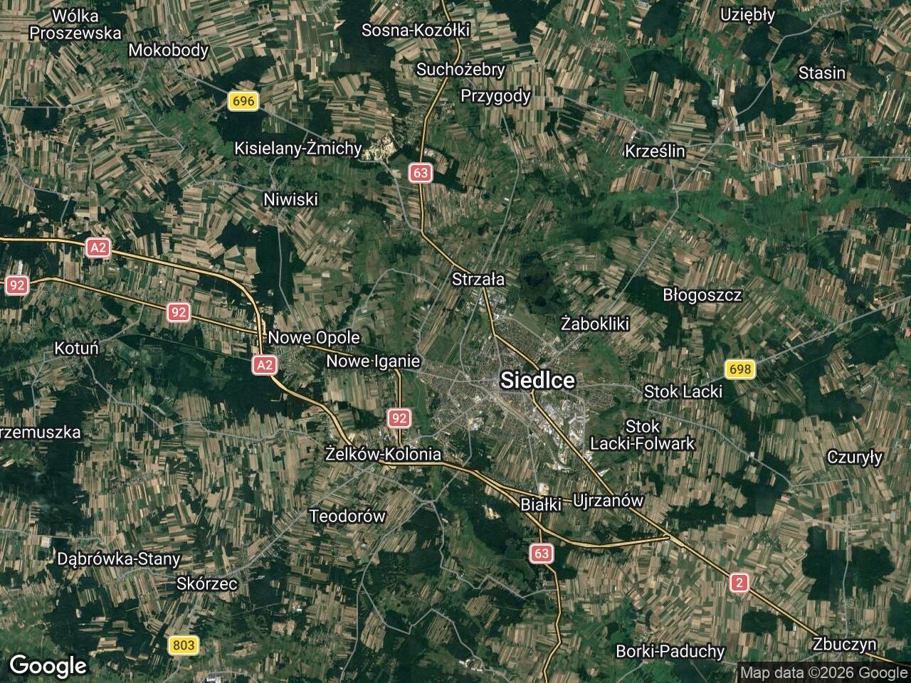 Działka budowlana Siedlce Piaski Zamiejskie, ul. Piaskowa. Zdjęcie 1