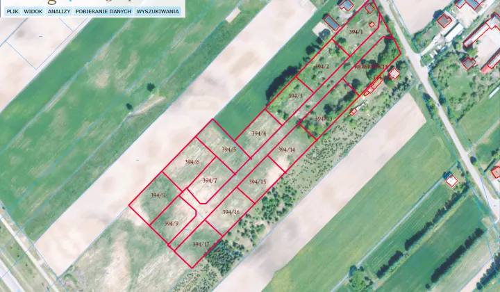 Działka budowlana Janówka