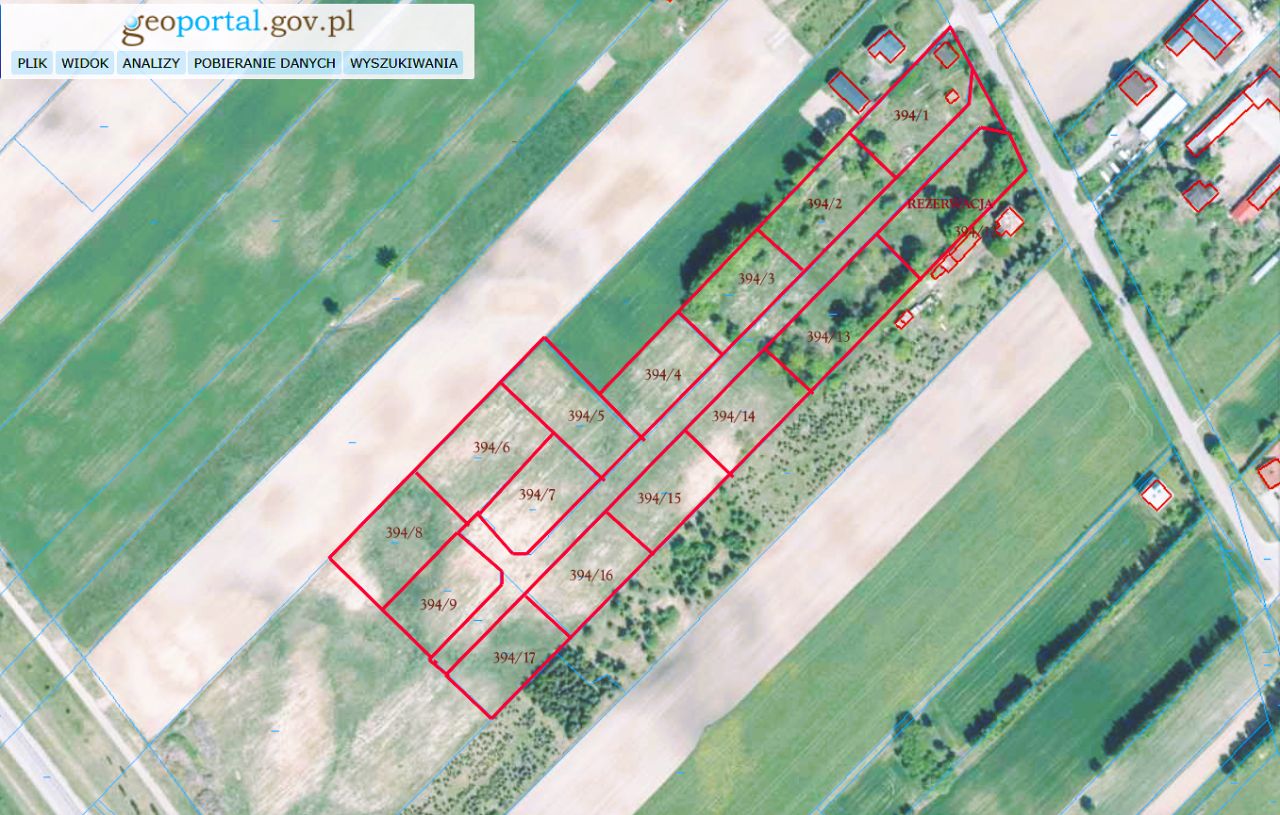 Działka budowlana Janówka. Zdjęcie 1