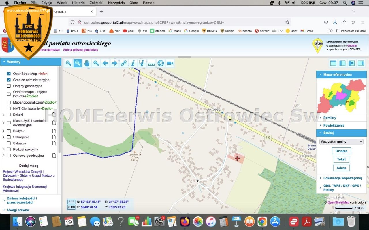 Działka rolno-budowlana Grójec